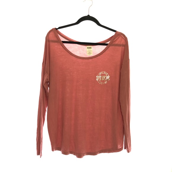 Victoria Secret Pink love pink long sleeve size S - Picture 1 of 5